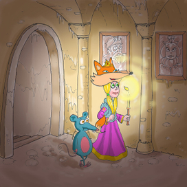 Сказка о Принцессе-Лисе и мышином короле 3