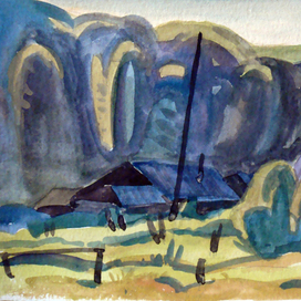 Деревенька на Чуйском тракте