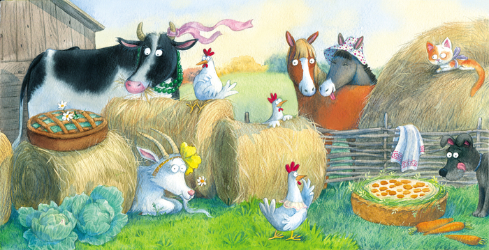 Илл-я из книги Е.Степановой "Кто испек пирог?"(Энас-Книга)