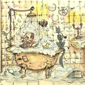 "Мини Эм и кот Ричард"