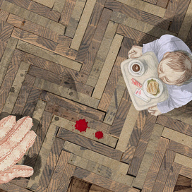 Иллюстрация к детективу Константина Смелого "Кругом слоны, Миша".