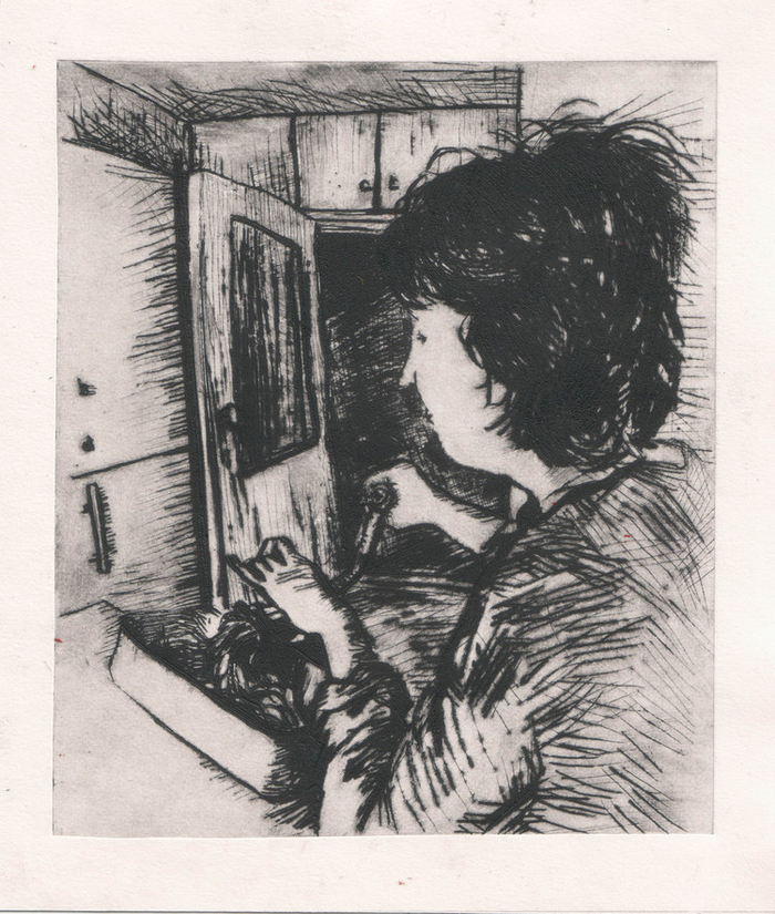 мама делает фарш