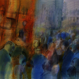 Иллюстрация к книге Бруно Шульца "Коричные лавки"