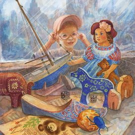 "В заброшенном магазине"