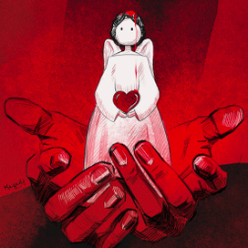 Иллюстрация к комиксу ЛегнА