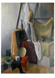 Натюрморт с белой вазой