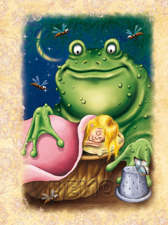 "дюймовочка" иллюстрация 4