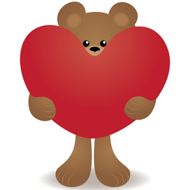 Большая любовь маленького медвежонка