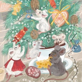 Рождество в кладовке. Пола Дехмель. Издательство Wunderhause