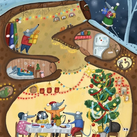 в норке жили землеройки