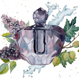 Духи "Сирень и крыжовник"