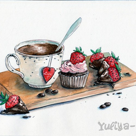 Клубника в шоколадк