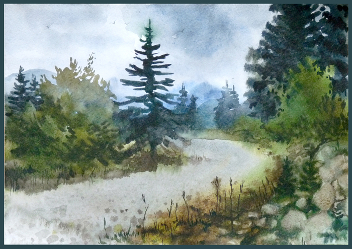 Горная дорога