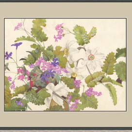 композиция с цветами