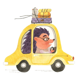 Ёж-путешественник