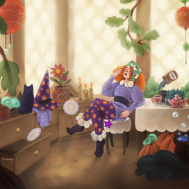 Сонная ведьма