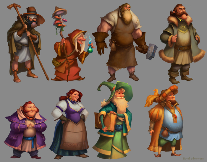 Персонажи для игры