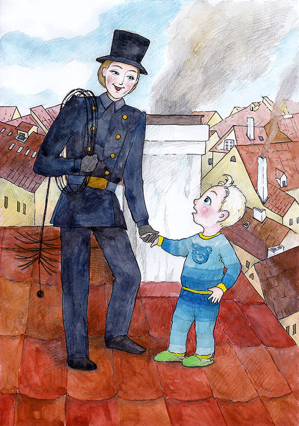 Разноцветные приключения. Трубочист Вася.