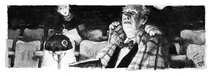 М.Булгаков "Записки покойника" заставка к 16 главе