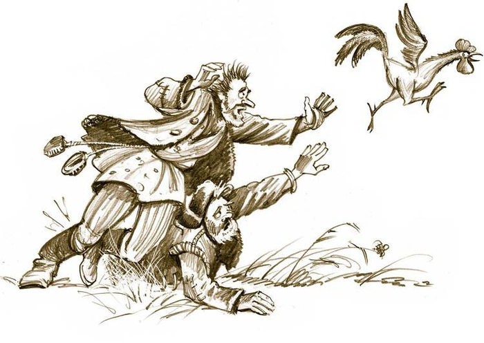 Илл. к книге В.Абросимова "Пешком за смыслом"  Издательство "Карьера Пресс" 2012 г.