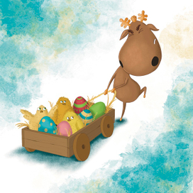 Пасхальная тележка 