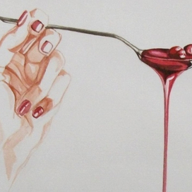 я люблю вишневое варенье