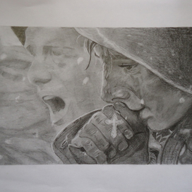 солдаты во время войны