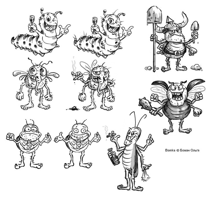 Букашечки-таракашечки....