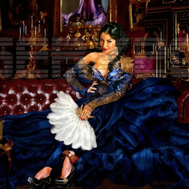   Портрет графини Юлии Самойловой