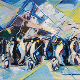 Пингвины