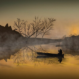 Утренний пейзаж 