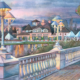 Иллюстрация для свадебного приглашения