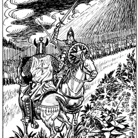 Иллюстрация к книге "Богатырская невеста"