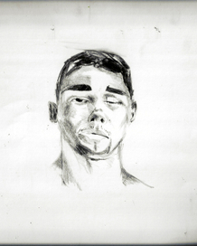 автопортрет утро после тяжёлой ночи)