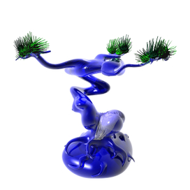 синий бонсай