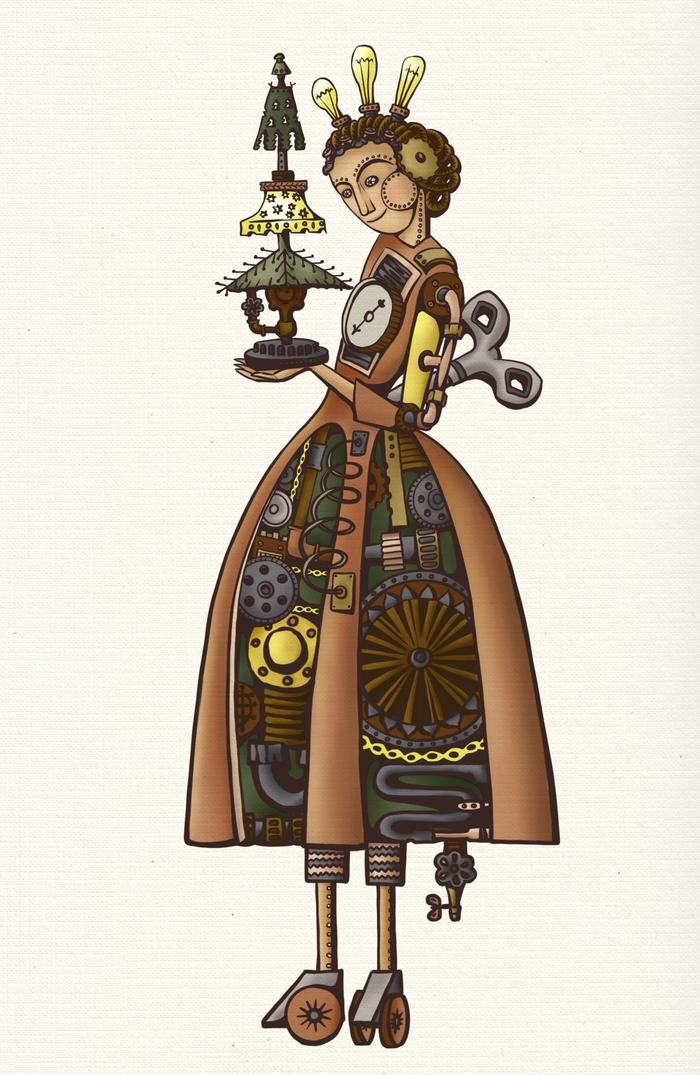 Новогодний робот 2