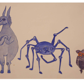 персонажи к стихотворению уолтера де ла мера "песня сна"