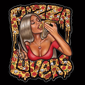 Принт Pizza Lovers
