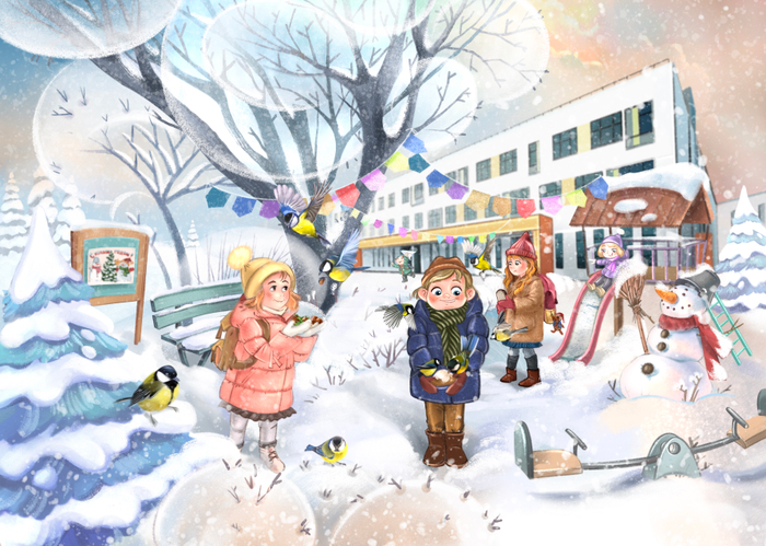 "Синички" автор Н. Цивилев, издательство Перо