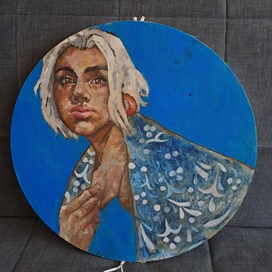 Автопортрет Синий