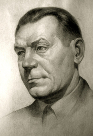 Портрет натурщика.2-й курс