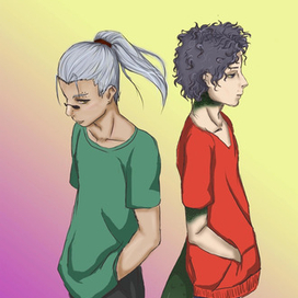 Обложка к моему комиксу