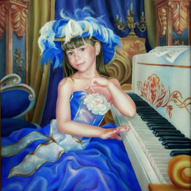 Портрет девочки Маришки