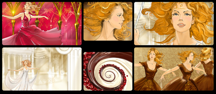 сториборд " како-то очередной химический йогурт "