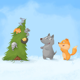 Время наряжать ёлку :)