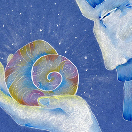 Разворот к книге "Как на землю пришли сны"