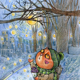 первый снег или синяк любви