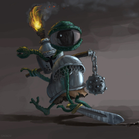 Марсианин в доспехах