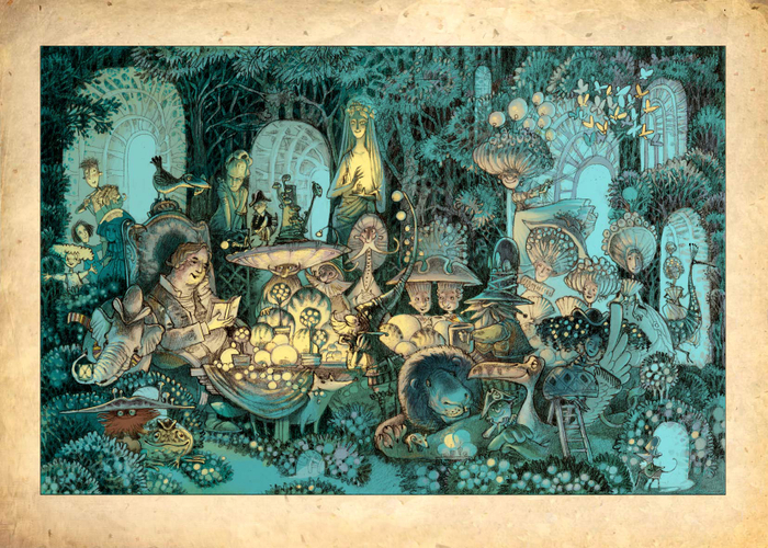 Посиделки в Летнем саду