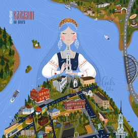 Калязин на р.Волге